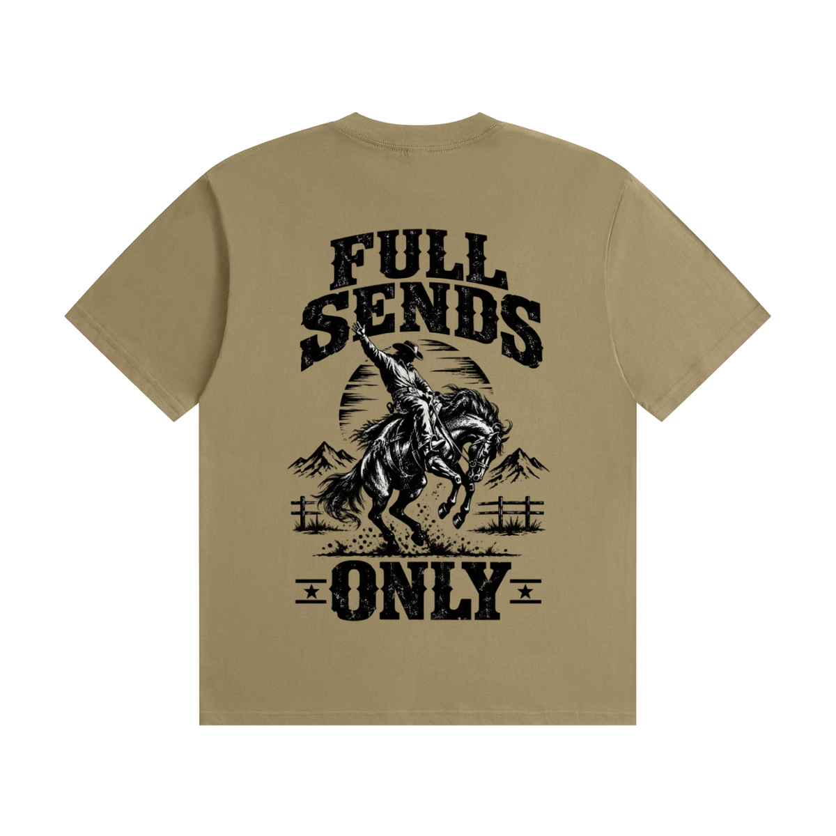 40X = 1200 Entries ✅ - Western "Full Sends Only" Fervi Nation Tee