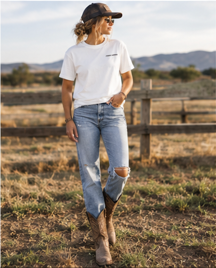 40X = 1200 Entries ✅ - Western Boots "Full Sends Only" Fervi Nation Tee