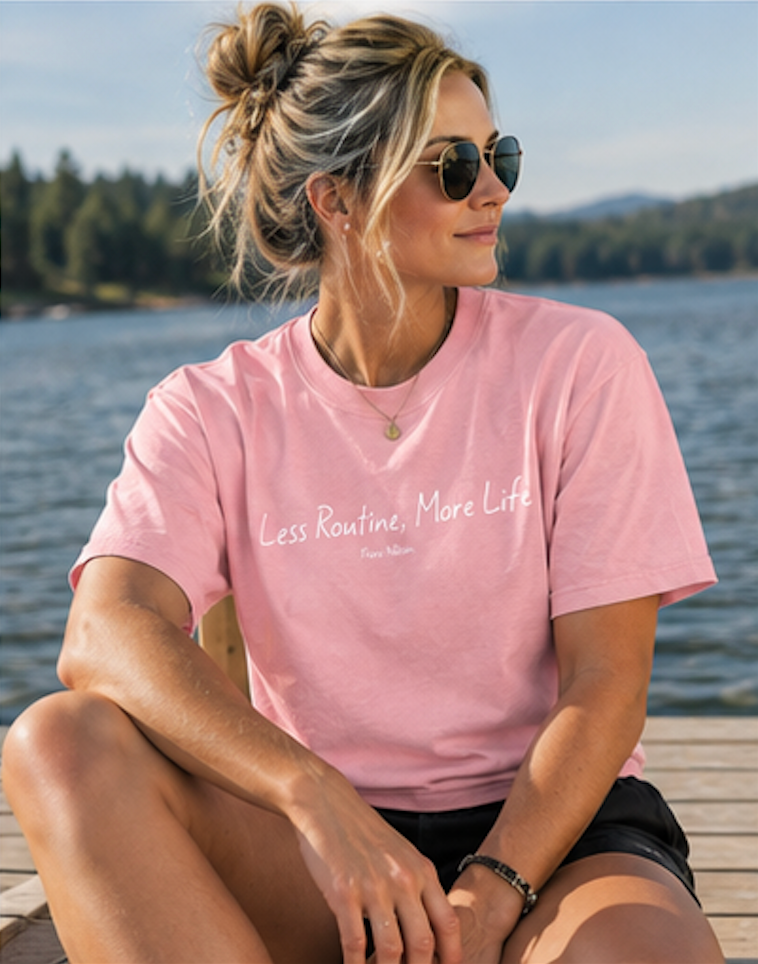 40X = 1200 Entries ✅ - Less Routine, More Life Tee